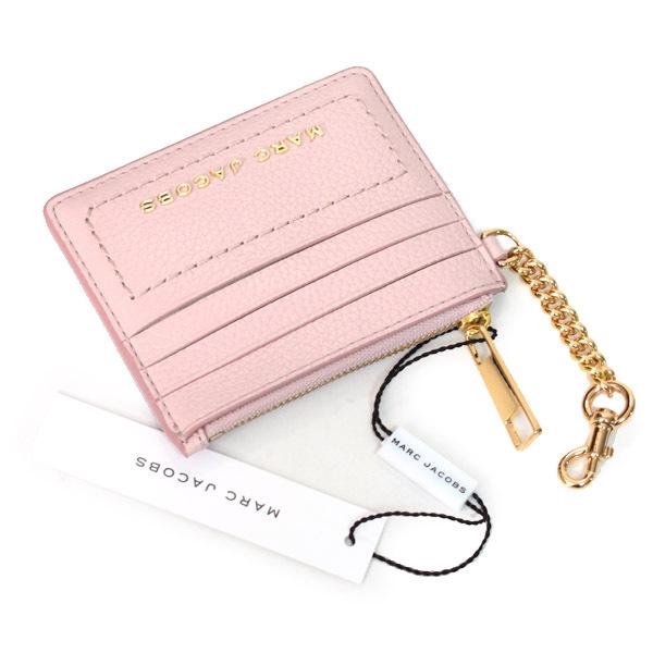 MARC JACOBS マークジェイコブス カードケース レザー ロゴ キーフック 