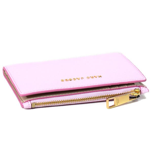 MARC JACOBS マークジェイコブス 財布 レザー ロゴ コンパクト
