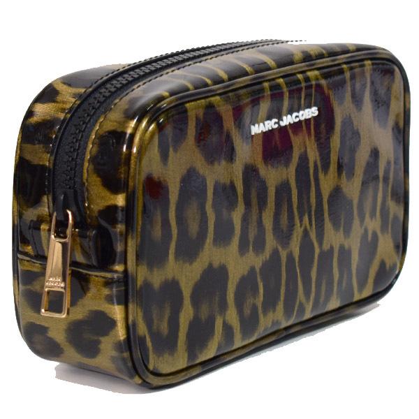 MARC JACOBS マークジェイコブス ポーチ PVC レオパード ヒョウ柄 