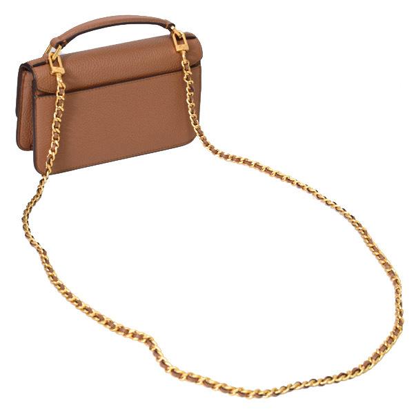 トリーバーチ バッグ TORY BURCH ぺブルレザー ブリテン ロゴ ミニ