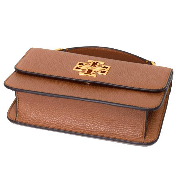 TORY BURCH トリーバーチ バッグ ぺブルレザー ブリテン ロゴ ミニ 