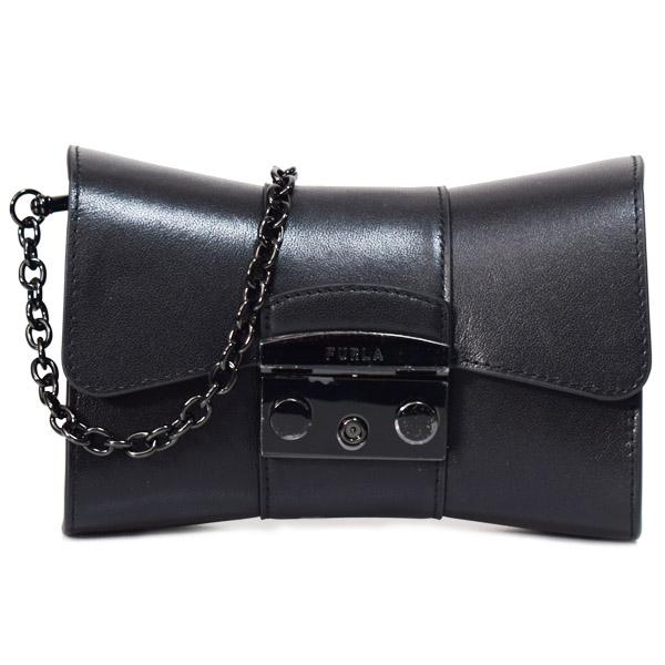 FURLA（フルラ） バッグ レザー スモール フラップ チェーン 2way 