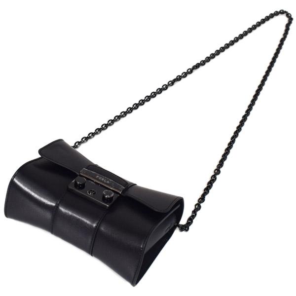 FURLA フルラ バッグ レザー スモール フラップ チェーン 2way