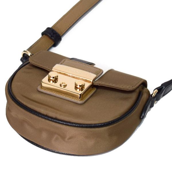 FURLA（フルラ） バッグ ポリエステル レザー メトロポリス ストライプ