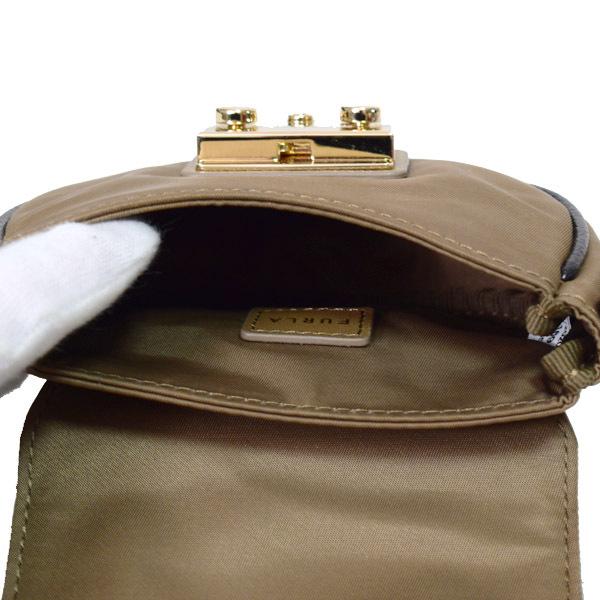 FURLA（フルラ） バッグ ポリエステル レザー メトロポリス ストライプ