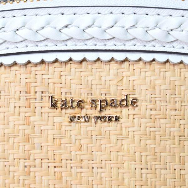 Kate spadeレザー ストロー レイリー ドーム型 ショルダーバッグ kate spade NEW YORK（ケイト・スペード ニューヨーク） ケイト