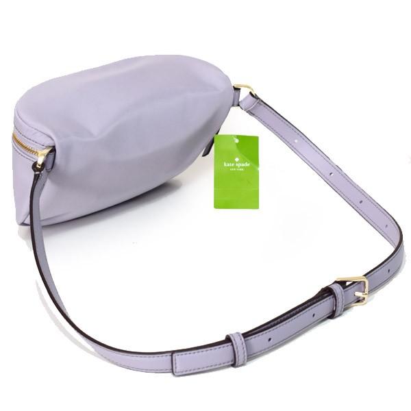 ケイトスペード バッグ　katespade ナイロン ドーン ベルトバッグ 2way ワンショルダー バックパック ウエスト ボディバッグ アイシーラベンダー WKRU5959 kate spade NEW YORK（ケイト・スペード ニューヨーク） ケイト