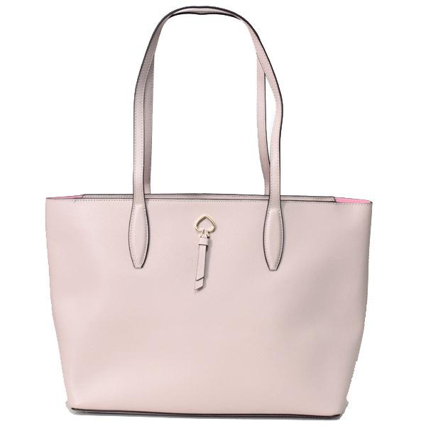最高の ケイトスペード バッグ Katespade グレインレザー アデル スペード ロゴ ラージ トート ショルダー バッグ ピンクベージュ Wkru6410 流行に Www Thedailyspud Com