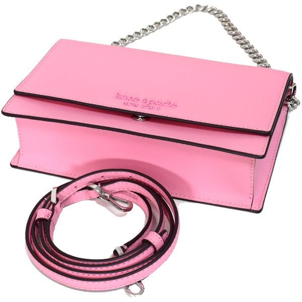 ケイトスペード バッグ katespade サフィアーノレザー キャメロン モノトーン コンバーチブル クロスボディー 3way 斜めがけ ショルダー クラッチ ハンドバッグ ブライトカーネーション WKRU6430 kate spade NEW YORK（ケイト・スペード ニューヨーク） ケイト