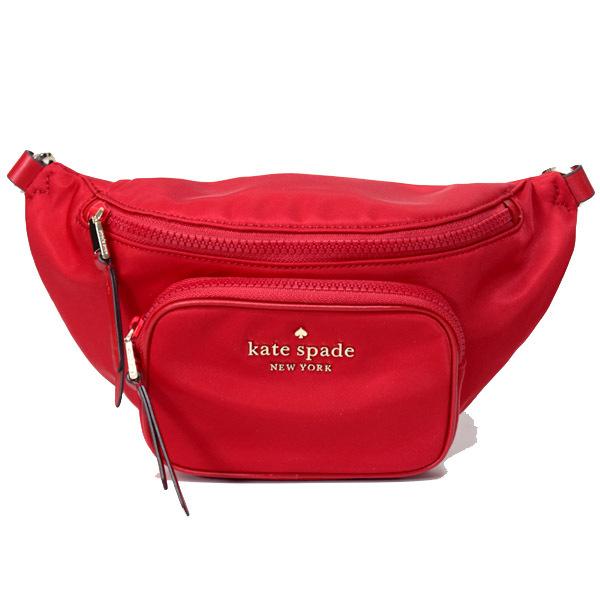 楽天市場 ケイトスペード バッグ Katespade ナイロン ドリアン ベルトバッグ 2way ワンショルダー バックパック ウエスト ボディバッグ フェイバリットレッド Wkru6591 最適な材料 Www Thedailyspud Com