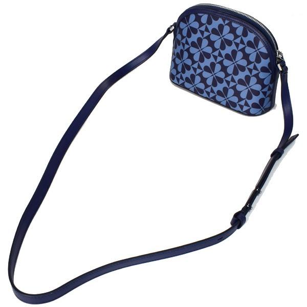 ケイトスペード バッグ　katespade レザー ホリー スペード クローバー ジオ ドーム クロスボディ 斜めがけ ショルダーバッグ デニムマルチ WKRU6592 kate spade NEW YORK（ケイト・スペード ニューヨーク） ケイト