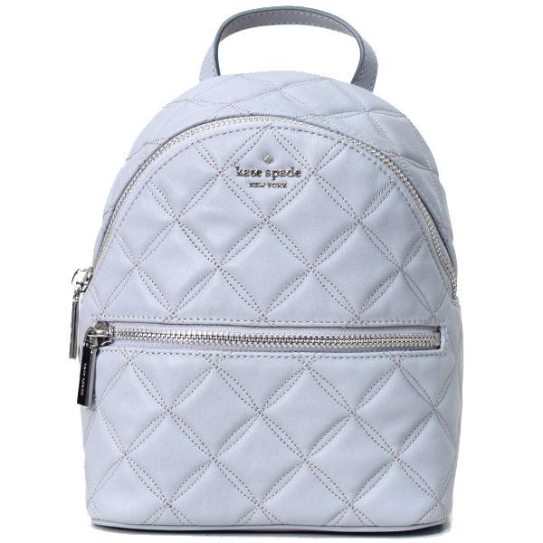 ケイトスペード バッグ katespade スムースレザー ナタリア キルティング 3WAY 斜めがけ ショルダー ハンドバッグ バックパック ブラッシュドスチール WKRU7075