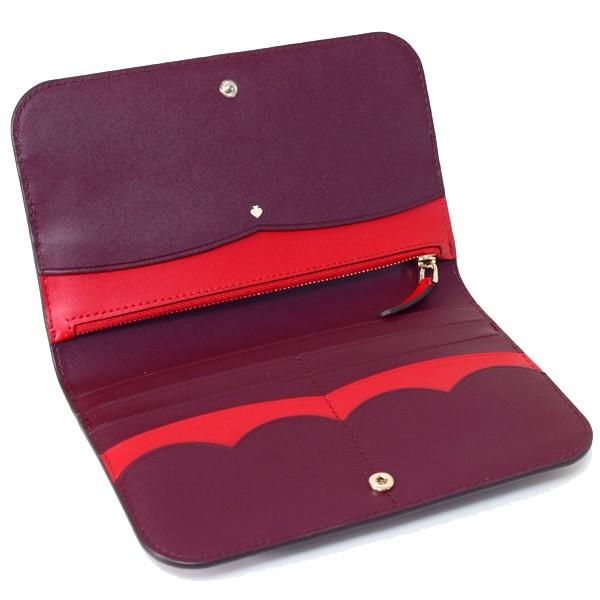 ケイトスペード 財布 katespade レザー スエード クラッチ ウォレット 