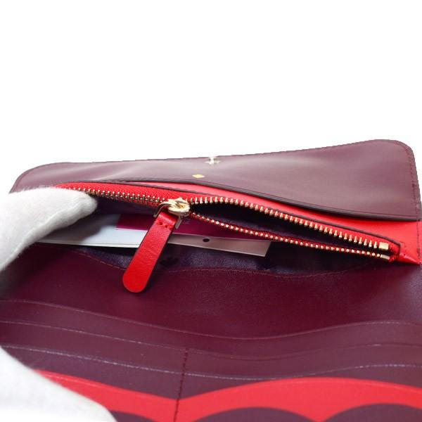 ケイトスペード 財布 katespade レザー スエード クラッチ ウォレット 