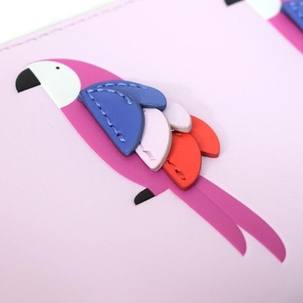 ケイトスペード　オウム　長財布　フラックパーティー kate spade NEW YORK（ケイト・スペード ニューヨーク） ケイト