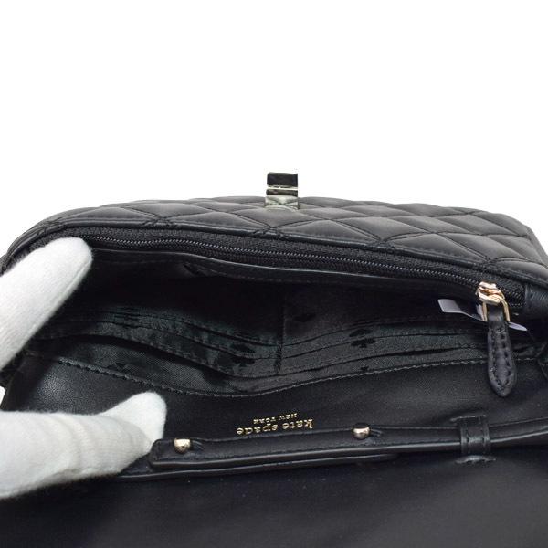【美品】 ケイトスペード バッグ ブラック レディース WLRU6342 kate spade NEW YORK（ケイト・スペード ニューヨーク） ケイト