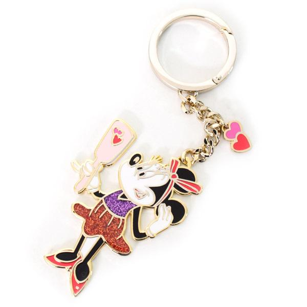 即納最大半額 ケイトスペード キーホルダー Katespade メタル ディズニー コラボ ミニーマウス ハート キーフォブ チャーム キーホルダー マルチ Wor 驚きの値段 Studiostodulky Cz