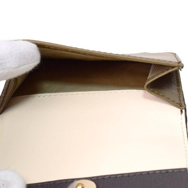 FURLA フルラ 財布 レザー ミス ミミ コンパクト 三つ折り財布 グレー