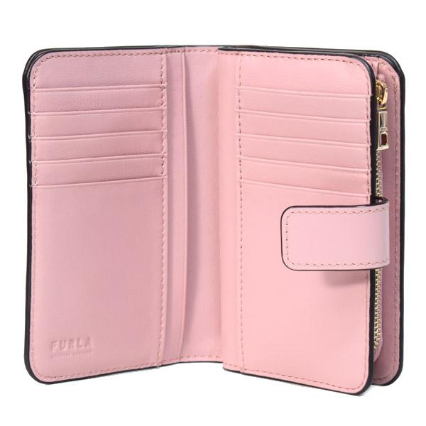 フルラ 財布 FURLA レザー コンパクト M ラウンド ロゴ カメリア 二つ折り ウォレット アルバ WP00314 FURLA（フルラ） 財布 レザー コンパクト M ラウンド ロゴ カメリア 二