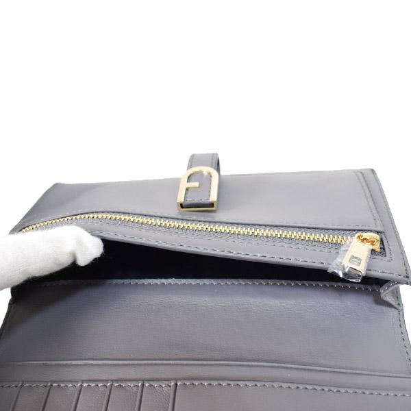 FURLA（フルラ） 長財布 レザー フロー ソイル スリム アーチロゴ 