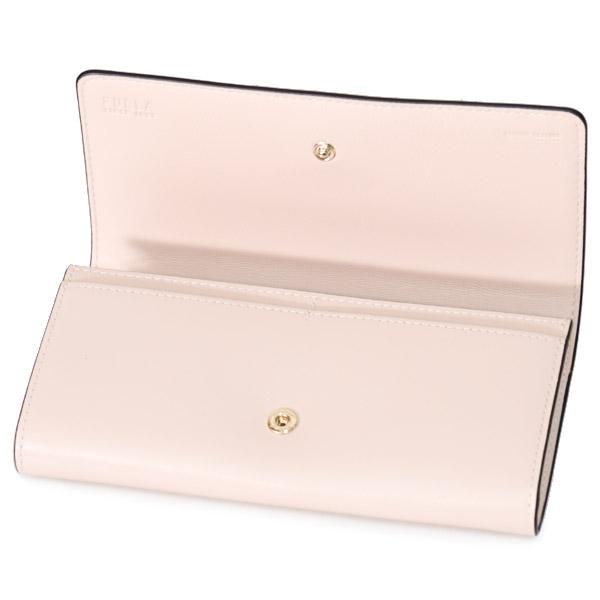 FURLA（フルラ） 長財布 レザー スフェラ ロゴ フラップ 
