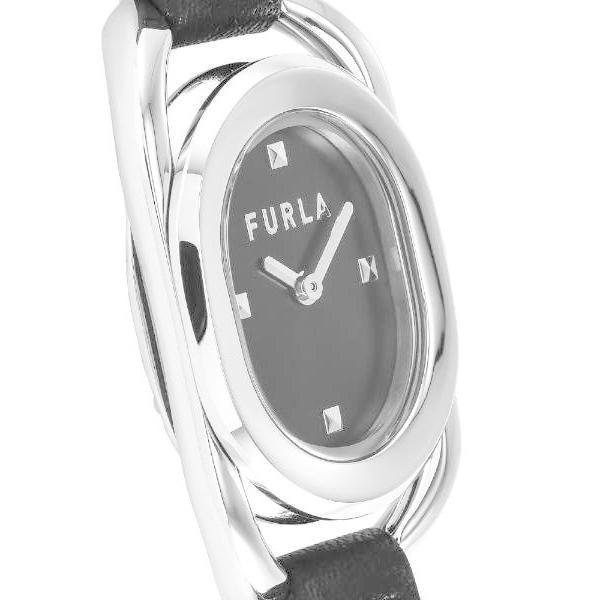 フルラ 時計 FURLA FURLA レザー ステンレススチール スタッズ インデックス レディース ウォッチ 腕時計 ブラック WW00008001L1｜pike-st｜03