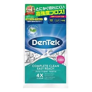フロスピック 歯間ブラシ デンテック コンプリートクリーン イージーリーチ 75本 デンタルフロス 歯間フロス Y字 y字 | DenTek