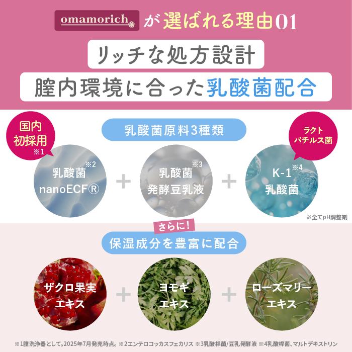膣洗浄器 omamorich インナーショットジェル 2本入り1箱　オマモリッチ 膣内洗浄 インナージェル 管理医療機器 |  | 04