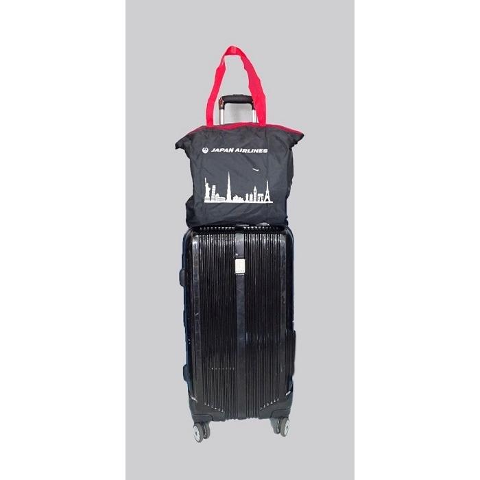 JAL日本航空グッズ商品 キャリーオンバッグJAL(黒) : パイロット JAL日本航空グッズ商品 キャリーオンバッグJAL(黒) : パイロット