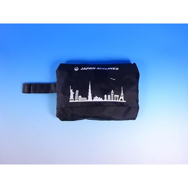 JAL日本航空グッズ商品 キャリーオンバッグJAL(黒) : パイロット