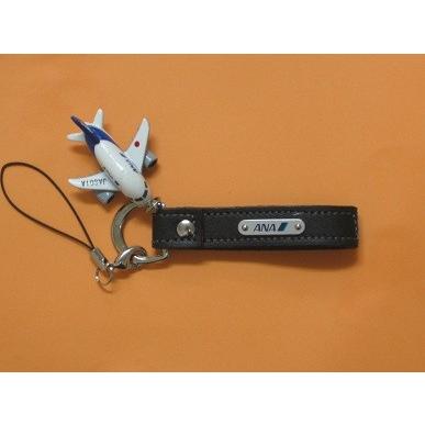ANA航空グッズ 本革ベルト式ストラップ : パイロットハウスエフエス