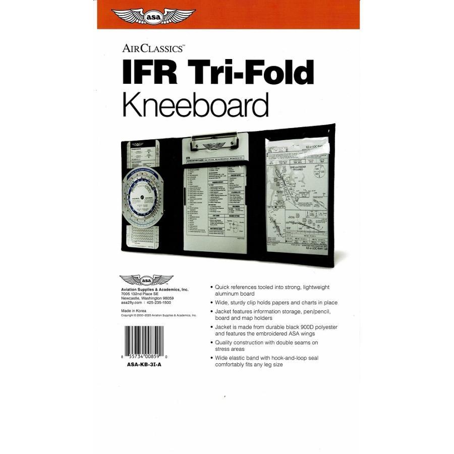 ASA IFR TriFold Kneeboard 939パイロットハウスエフエス・シーマ 通販 Yahoo!ショッピング