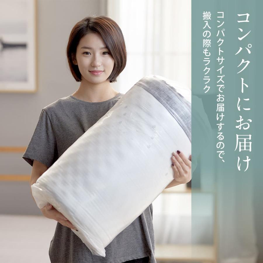ecolatte elite マットレストッパー ダブル 硬め 厚み6cm 138x195x6cm
