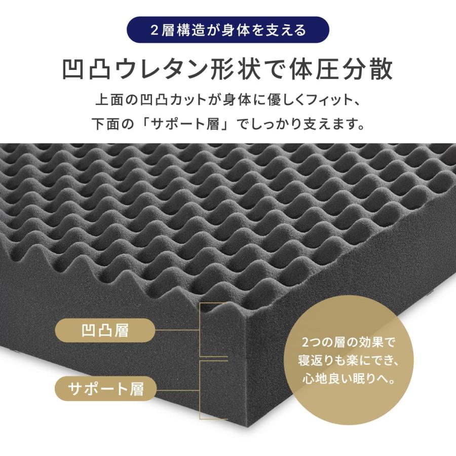 ecolatte elite 三つ折りマットレス 硬め 腰痛対策 エコラテ エリート