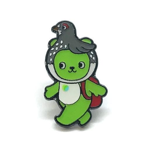 緑色キャラクターピンバッジセット 32個 藻 キティ ピンバッジ 32種コンプリートセットの通販 by