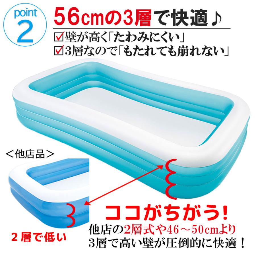 キッズ大興奮！！多機能大型ビニールプール 楽天市場】【楽天1位】プール 大型 2.6m ビニールプール