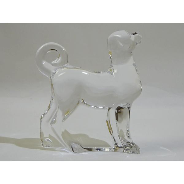 バカラ（Baccarat） 置物 フィギュリン 秋田犬 : ピナコテカ - 通販