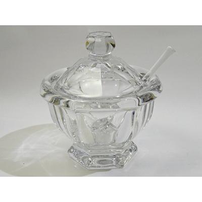 バカラ（Baccarat） ミズーリ ジャムポット 13cmスプーン付き(L)(2