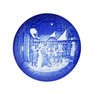 ☆B＆G ビングオーグレンダール/BING&GRONDAH イヤープレート 1987