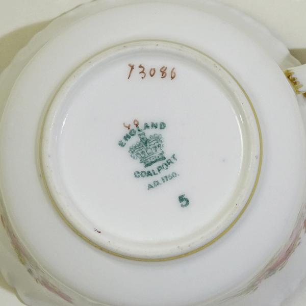 少し貫入有り】コールポート バットウイング トリオ20 コバルトブルー