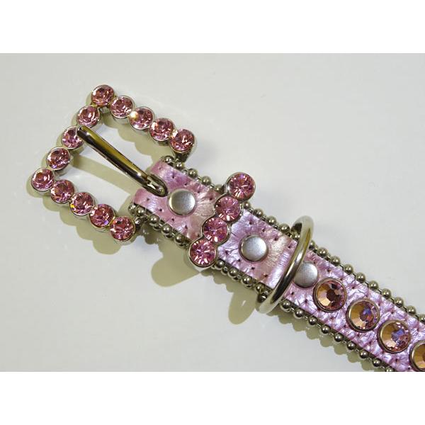 LA購入★b.b.simon首輪★小型犬 小型犬ドッグカラー 首輪 bb.simon ビービーサイモン ピンク