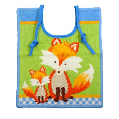 feiler（フェイラー） キッズエプロン 25x30cm FOX ブルー