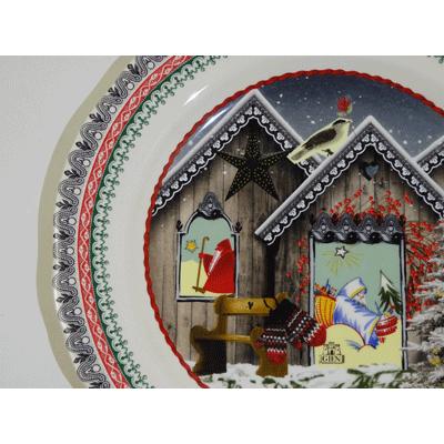 ジアン クリスマスプレート2018 シャレー柄 : ピナコテカ - 通販 ジアン クリスマスプレート2018 シャレー柄 : ピナコテカ - 通販