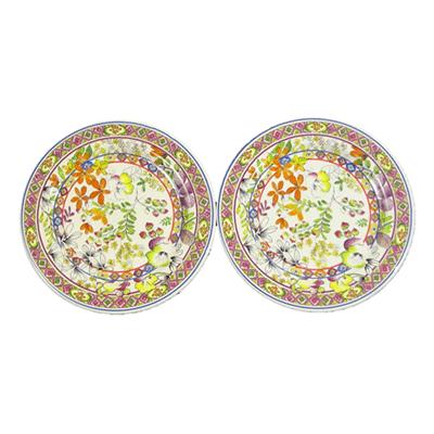 ジアン バガテル 小皿 (ボトルコースター）2枚セット12.8cm