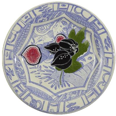 ジアン オワゾブルーフルーツ カナッペプレート 16.5cm 絵柄違い4枚