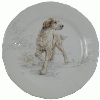 ジアン ソローニュの犬 デザートプレート23cm 6枚セット : ピナコテカ
