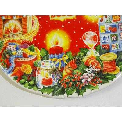 ジアン クリスマスプレート2023 ファンタジー(レッド) : ピナコテカ