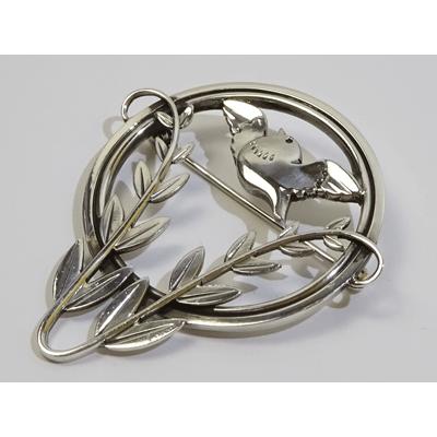 Georg Jensen（ジョージ ジェンセン） ブローチ258 鳥モチーフ
