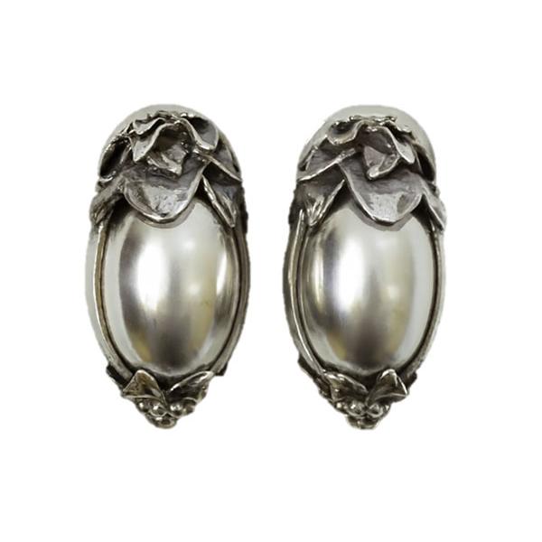 2026 ジョージジェンセン イヤークリップ  シルバーボール | Georg Jensen