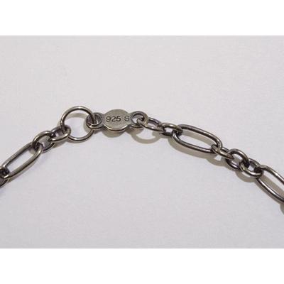 Georg Jensen（ジョージ ジェンセン） 45cm シルバーチェーン(フィガロ